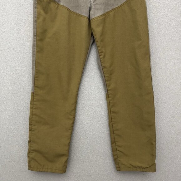 Wrangler Pro Gear Jeans Pants Mens Size 38x34 Brown Yellow Outdoor Work Rugged - Picture 5 of 14